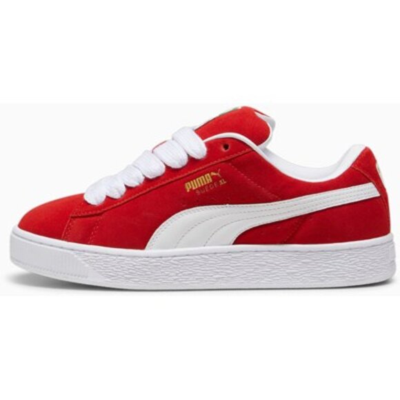 Puma - Mens Suede Xl Shoes, size 13 US mens, color red. - Picture 1 of 5